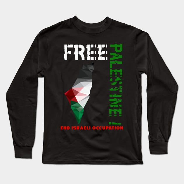 free palestine Long Sleeve T-Shirt by dyazagita